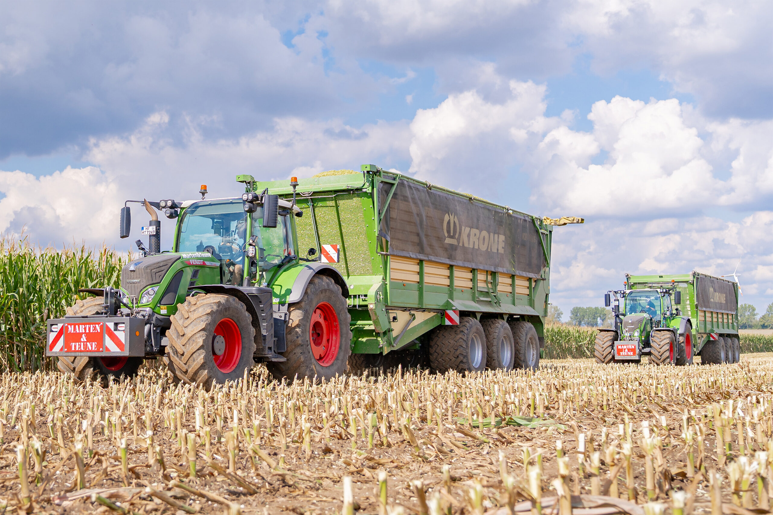 Pflügen mit Zwischenfruchteinssat in OWL durch Marten & Teune