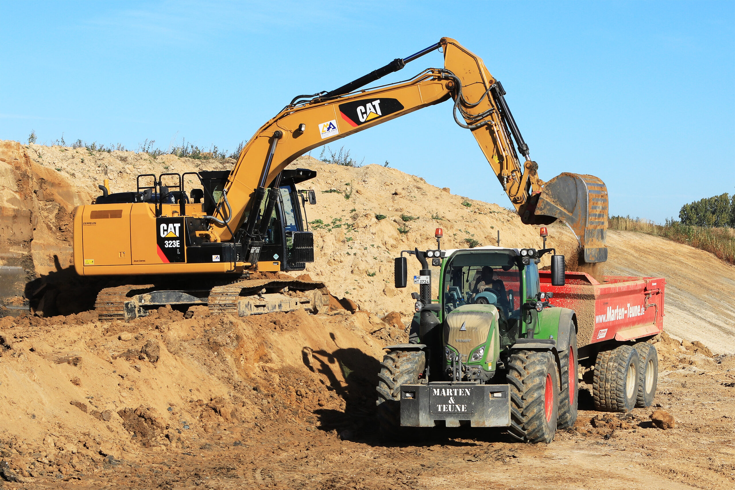 Pflügen mit Zwischenfruchteinssat in OWL durch Marten & Teune